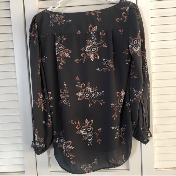 XXSP LOFT floral work blouse - Picture 4 of 6